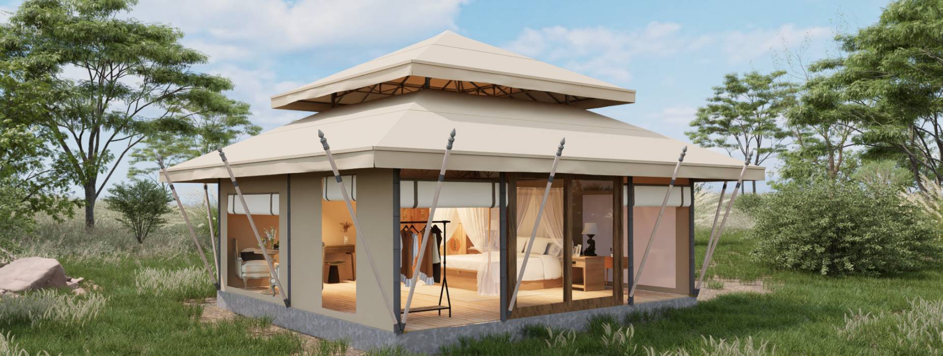 江山市户外野奢帐篷